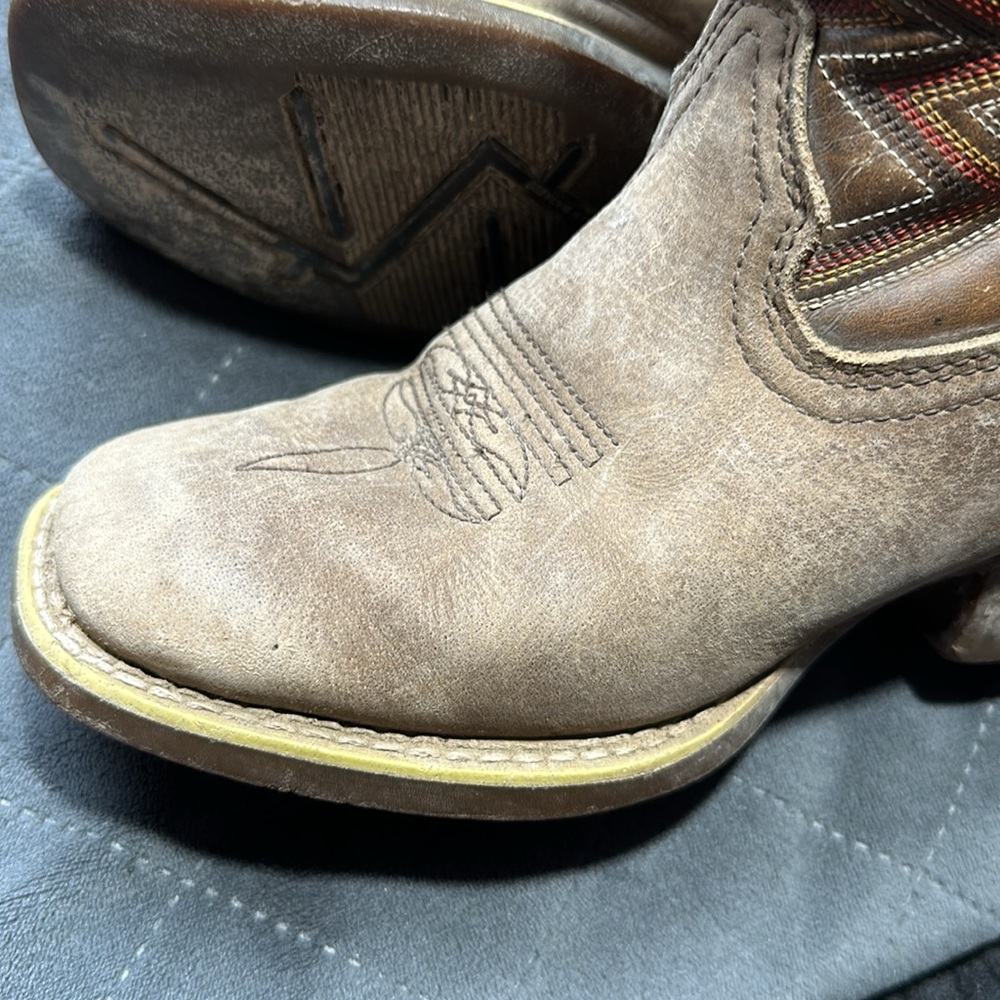 Durango Lil Rebel Pro Big Kids Western Boots Brown - Picture 3 of 10